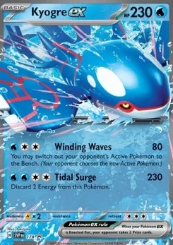 Pokémon-Karte Kyogre-ex 178/225