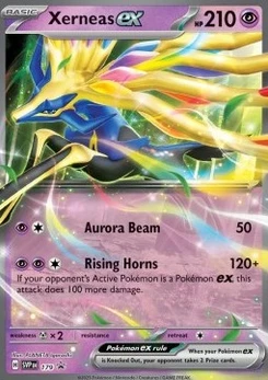 Pokémon-Karte Xerneas-ex 179/225