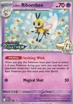 Pokémon-Karte Lillys Bandelby 183/225