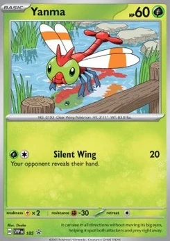 Pokémon-Karte Yanma 185/225
