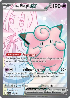 Pokémon-Karte Lillys Piepi-ex 195/225