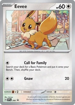 Pokémon-Karte Evoli 200/225