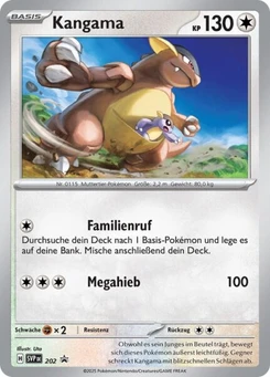 Pokémon-Karte Kangama 202/225