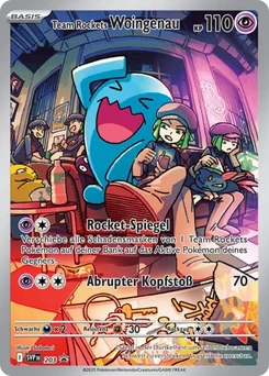Pokémon-Karte Team Rockets Woingenau 203/225
