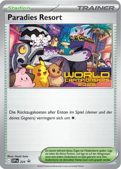 Pokémon-Karte Paradies Resort 224/225