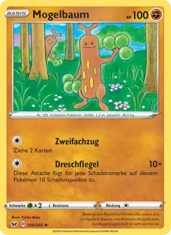 Pokémon-Karte Mogelbaum 100/202