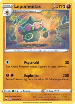Pokémon-Karte Lepumentas 103/202