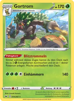 Pokémon-Karte Gortrom 014/202