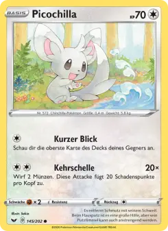 Pokémon-Karte Picochilla 145/202