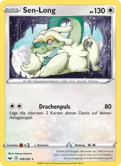 Pokémon-Karte Sen-Long 149/202