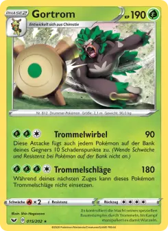 Pokémon-Karte Gortrom 015/202