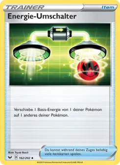 Pokémon-Karte Energie-Umschalter 162/202