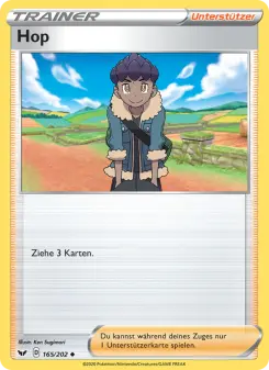 Pokémon-Karte Hop 165/202