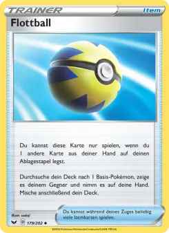 Pokémon-Karte Flottball 179/202