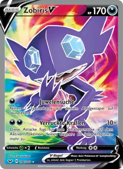 Pokémon-Karte Zobiris V 194/202