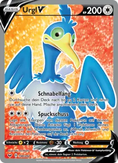 Pokémon-Karte Urgl V 198/202