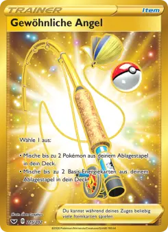 Pokémon-Karte Gewöhnliche Angel 215/202