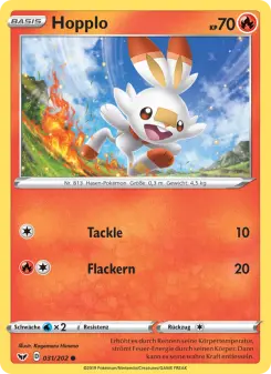 Pokémon-Karte Hopplo 031/202