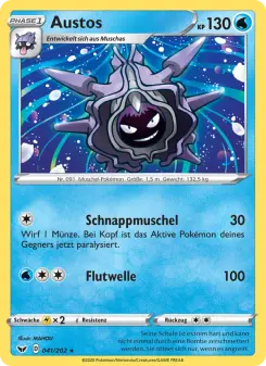 Pokémon-Karte Austos 041/202