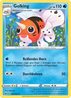 Pokémon-Karte Golking 047/202