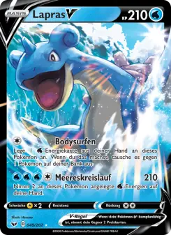 Pokémon-Karte Lapras V 049/202
