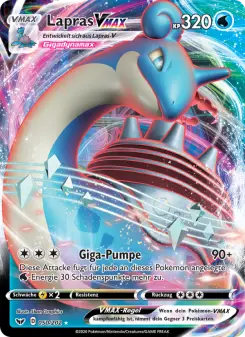 Pokémon-Karte Lapras VMAX 050/202