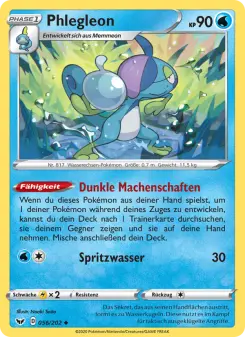 Pokémon-Karte Phlegleon 056/202