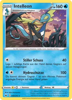 Pokémon-Karte Intelleon 059/202