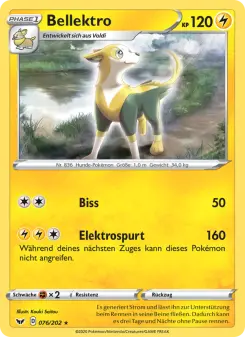 Pokémon-Karte Bellektro 076/202