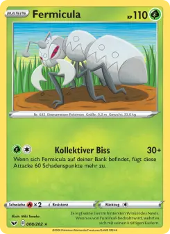 Pokémon-Karte Fermicula 008/202