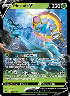 Pokémon-Karte Moruda V 009/202