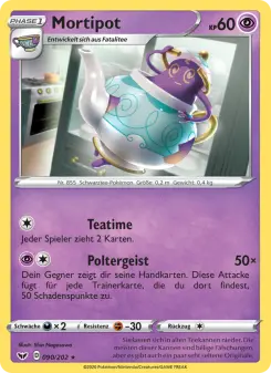 Pokémon-Karte Mortipot 090/202