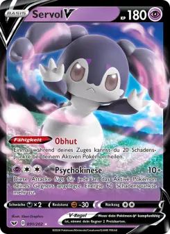 Pokémon-Karte Servol V 091/202