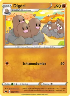 Pokémon-Karte Digdri 093/202
