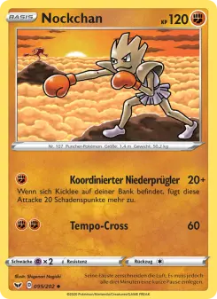 Pokémon-Karte Nockchan 095/202