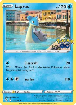 Pokémon-Karte Lapras 023/078