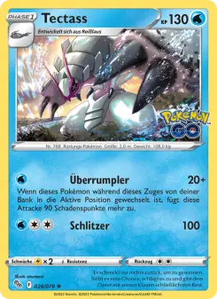 Pokémon-Karte Tectass 026/078