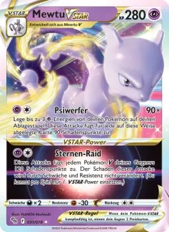 Pokémon-Karte Mewtu VSTAR 031/078