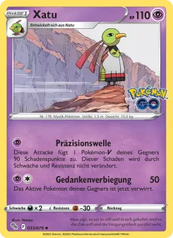 Pokémon-Karte Xatu 033/078