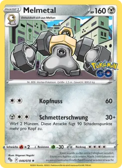 Pokémon-Karte Melmetal 046/078