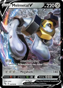 Pokémon-Karte Melmetal V 047/078