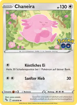Pokémon-Karte Chaneira 051/078