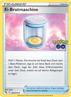 Pokémon-Karte Ei-Brutmaschine 066/078