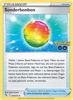Pokémon-Karte Sonderbonbon 069/078