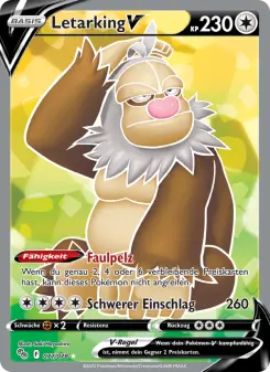 Pokémon-Karte Letarking V 077/078