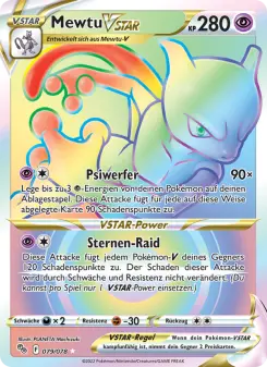 Pokémon-Karte Mewtu VSTAR 079/078