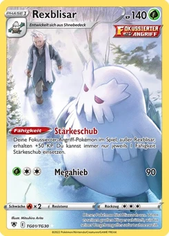 Pokémon-Karte Rexblisar TG01