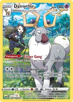 Pokémon-Karte Damythir TG06
