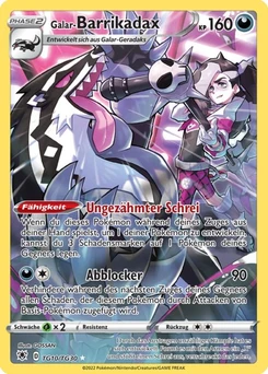 Pokémon-Karte Galar-Barrikadax TG10