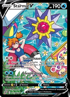 Pokémon-Karte Starmie V TG13